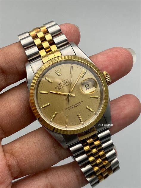 rolex 16233 linen dial|Rolex 16233 price.